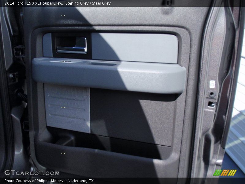 Sterling Grey / Steel Grey 2014 Ford F150 XLT SuperCrew