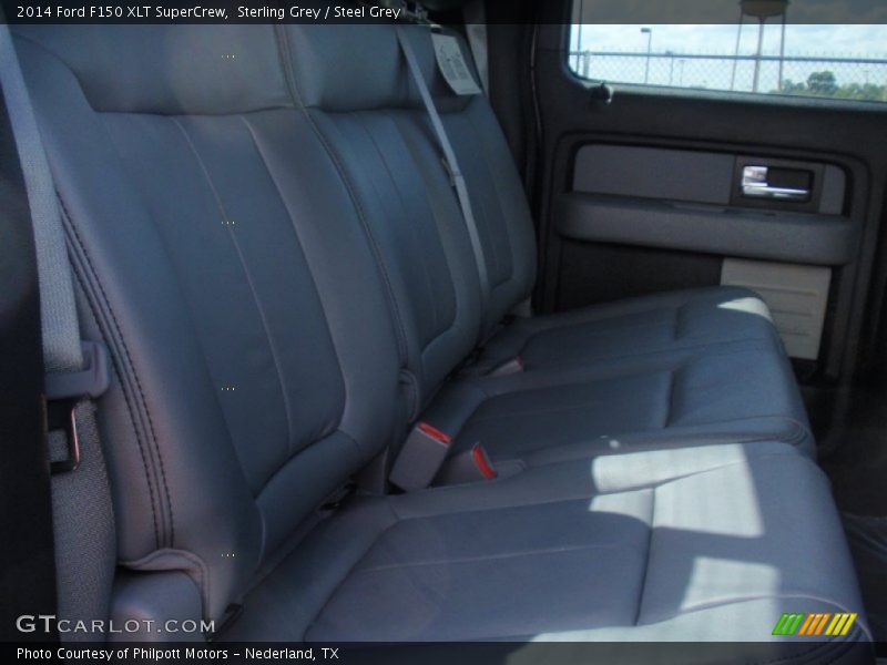 Sterling Grey / Steel Grey 2014 Ford F150 XLT SuperCrew