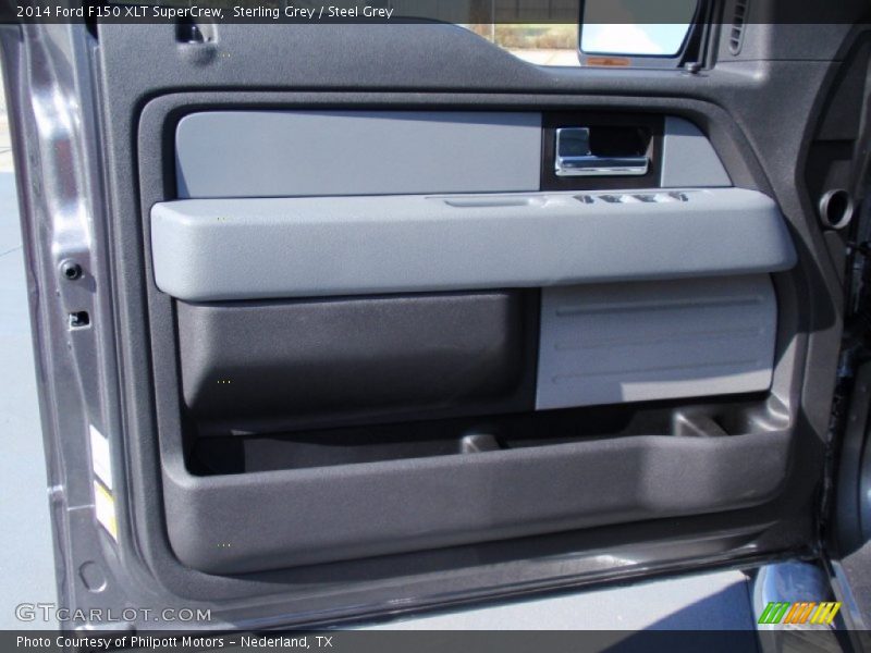 Sterling Grey / Steel Grey 2014 Ford F150 XLT SuperCrew