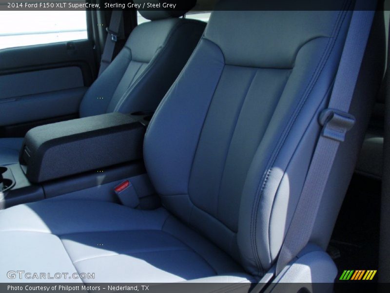 Sterling Grey / Steel Grey 2014 Ford F150 XLT SuperCrew