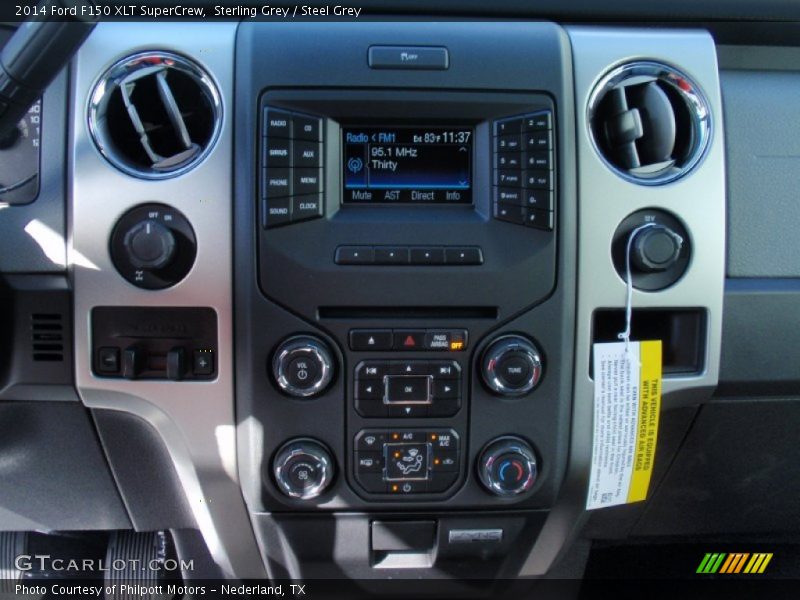 Sterling Grey / Steel Grey 2014 Ford F150 XLT SuperCrew