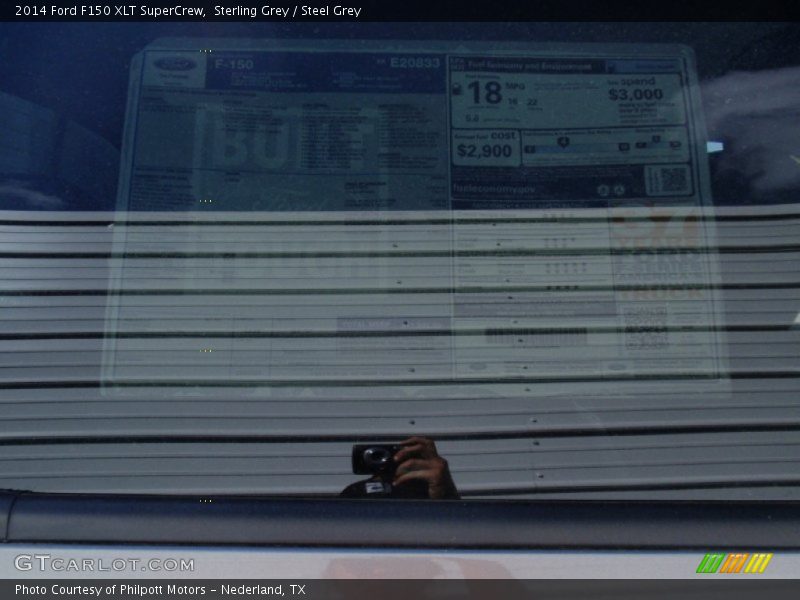 Sterling Grey / Steel Grey 2014 Ford F150 XLT SuperCrew