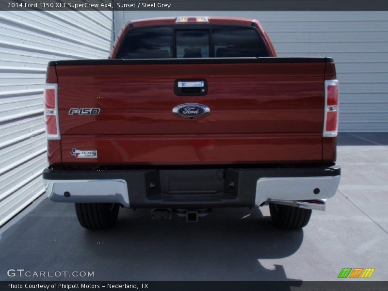 Sunset / Steel Grey 2014 Ford F150 XLT SuperCrew 4x4