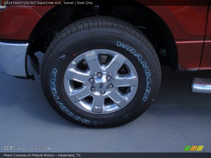 Sunset / Steel Grey 2014 Ford F150 XLT SuperCrew 4x4