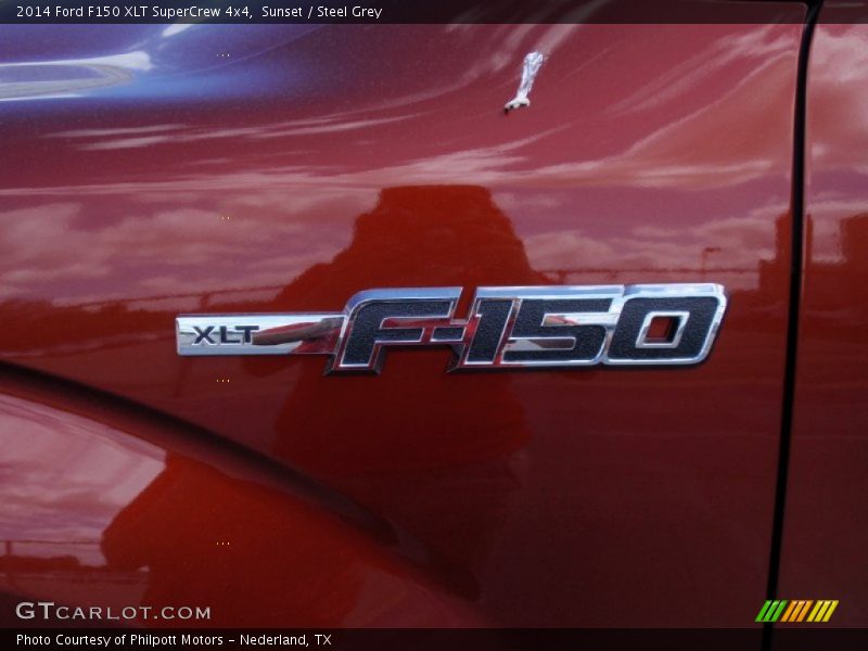 Sunset / Steel Grey 2014 Ford F150 XLT SuperCrew 4x4
