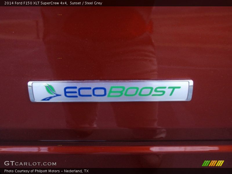 Sunset / Steel Grey 2014 Ford F150 XLT SuperCrew 4x4