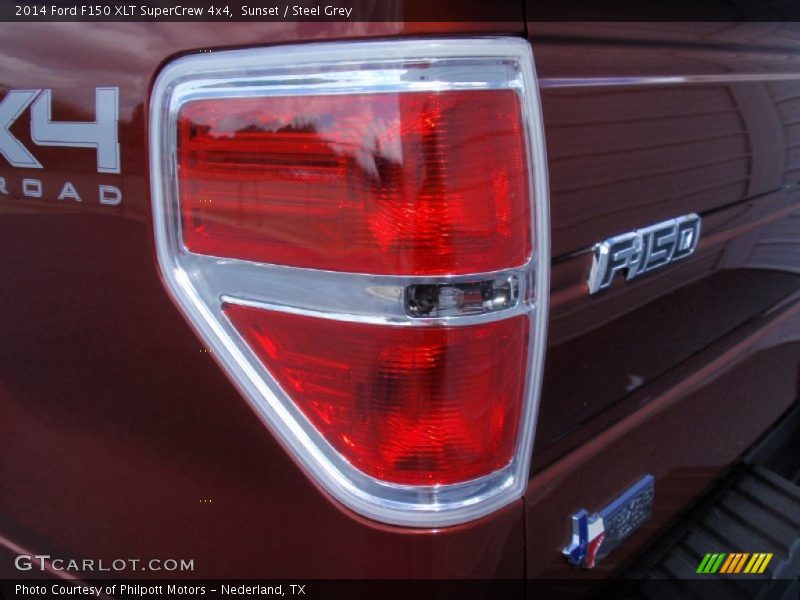 Sunset / Steel Grey 2014 Ford F150 XLT SuperCrew 4x4