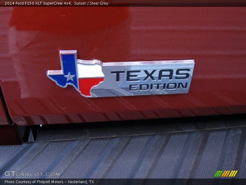 Sunset / Steel Grey 2014 Ford F150 XLT SuperCrew 4x4