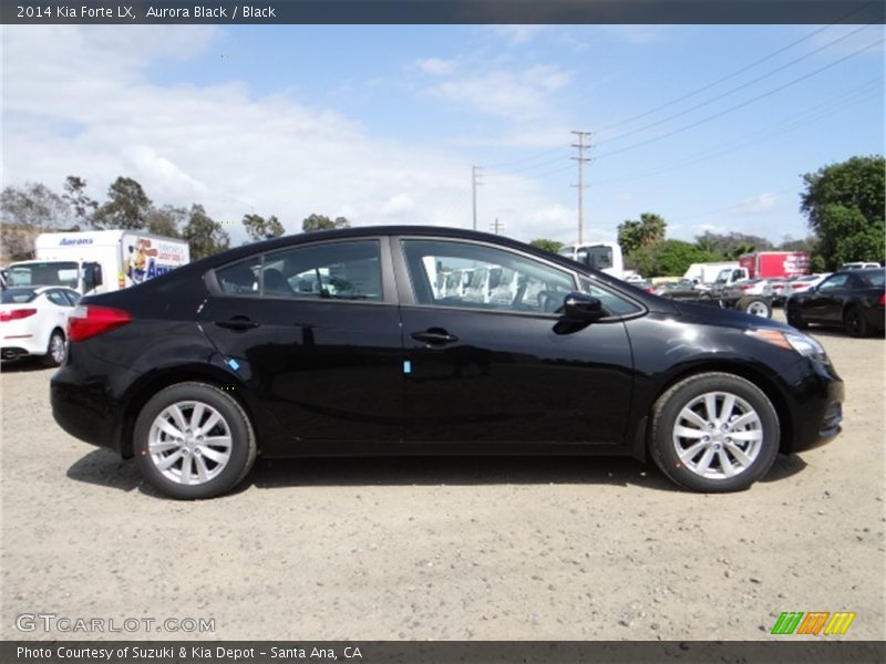 Aurora Black / Black 2014 Kia Forte LX