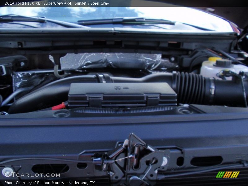Sunset / Steel Grey 2014 Ford F150 XLT SuperCrew 4x4