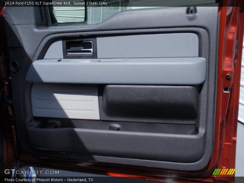 Sunset / Steel Grey 2014 Ford F150 XLT SuperCrew 4x4
