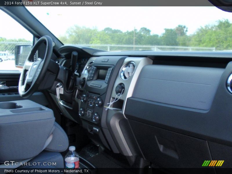 Sunset / Steel Grey 2014 Ford F150 XLT SuperCrew 4x4