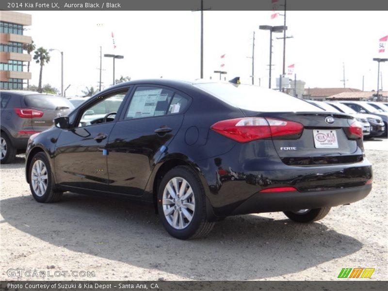 Aurora Black / Black 2014 Kia Forte LX