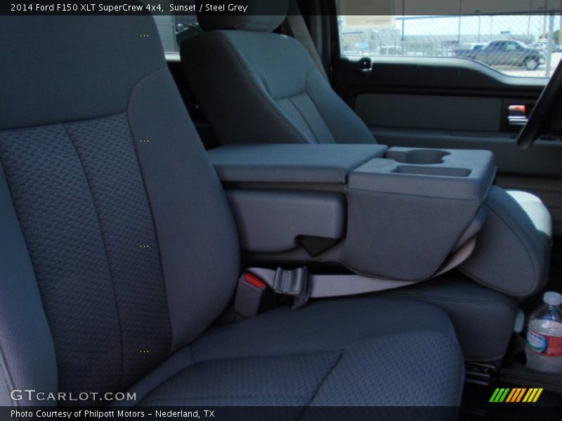 Sunset / Steel Grey 2014 Ford F150 XLT SuperCrew 4x4