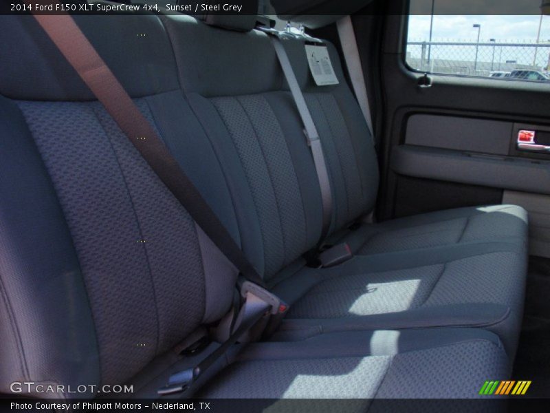 Sunset / Steel Grey 2014 Ford F150 XLT SuperCrew 4x4