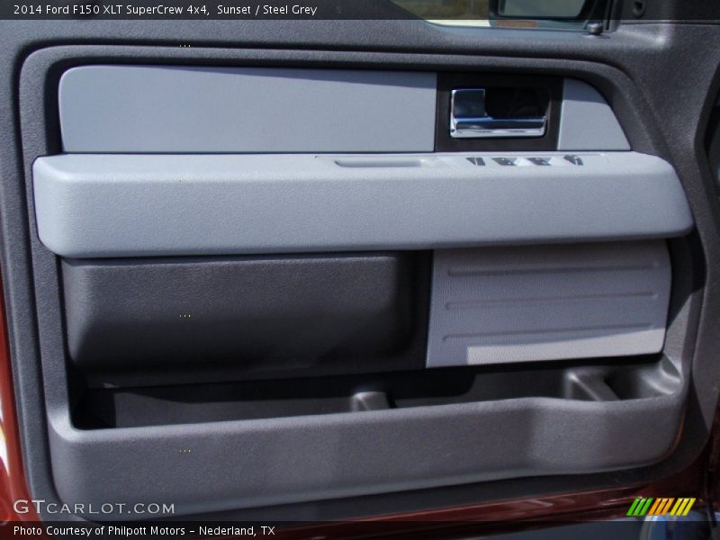 Sunset / Steel Grey 2014 Ford F150 XLT SuperCrew 4x4