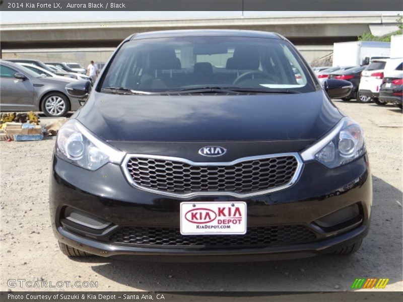 Aurora Black / Black 2014 Kia Forte LX