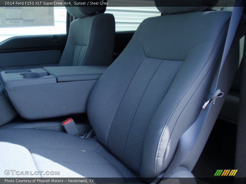 Sunset / Steel Grey 2014 Ford F150 XLT SuperCrew 4x4