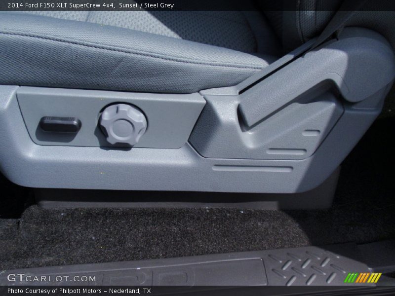 Sunset / Steel Grey 2014 Ford F150 XLT SuperCrew 4x4