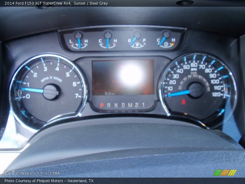 Sunset / Steel Grey 2014 Ford F150 XLT SuperCrew 4x4