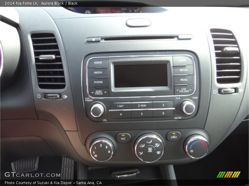 Aurora Black / Black 2014 Kia Forte LX