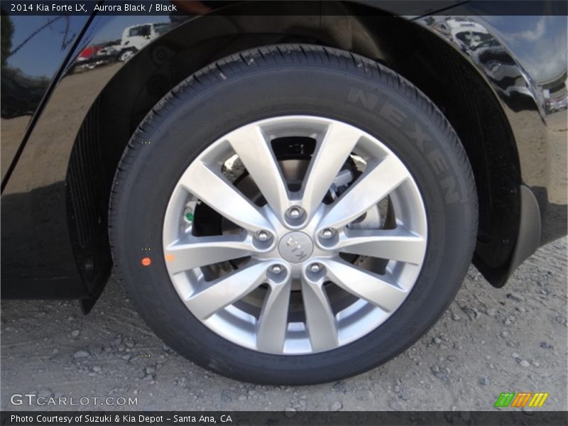 Aurora Black / Black 2014 Kia Forte LX
