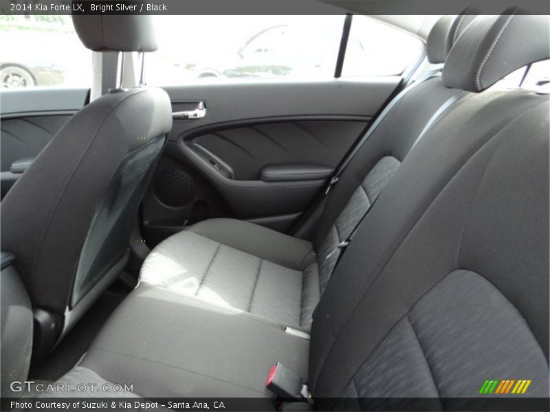 Bright Silver / Black 2014 Kia Forte LX