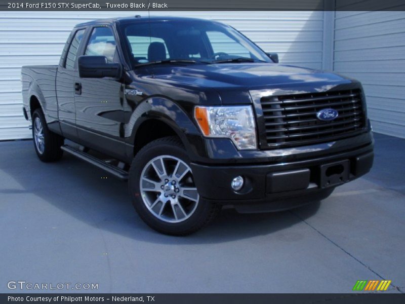 Tuxedo Black / Black 2014 Ford F150 STX SuperCab