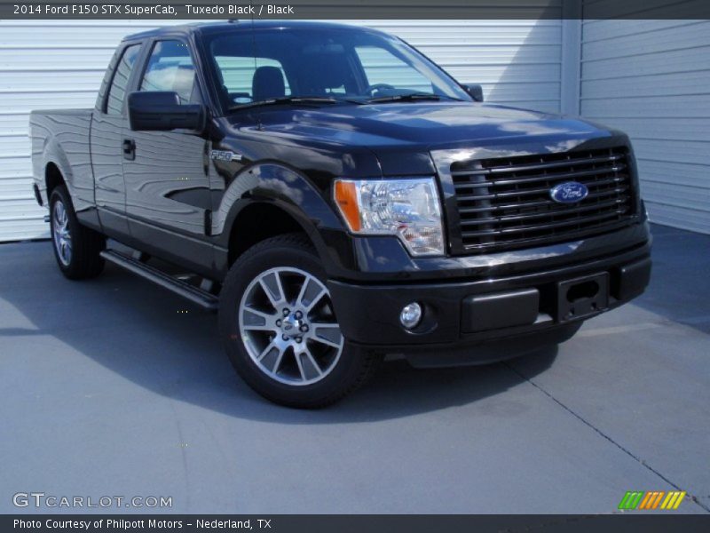 Tuxedo Black / Black 2014 Ford F150 STX SuperCab
