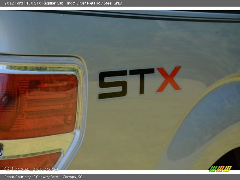 Ingot Silver Metallic / Steel Gray 2012 Ford F150 STX Regular Cab