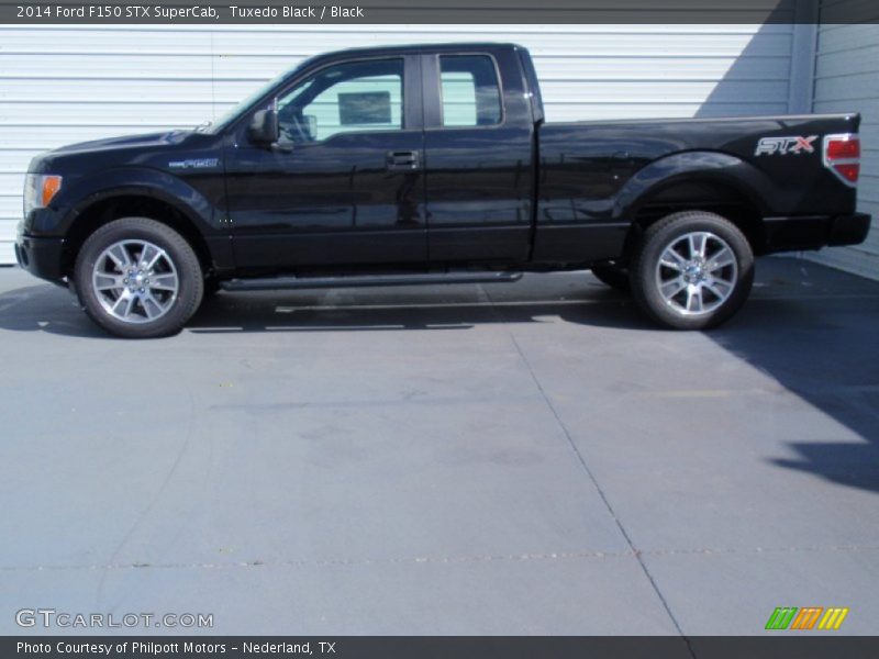 Tuxedo Black / Black 2014 Ford F150 STX SuperCab