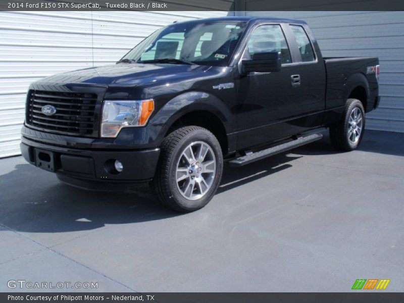 Tuxedo Black / Black 2014 Ford F150 STX SuperCab