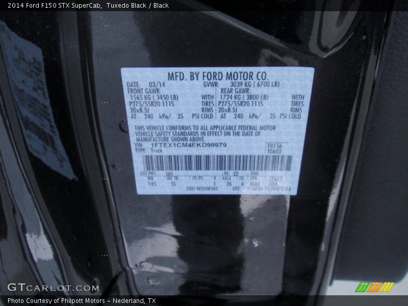 Tuxedo Black / Black 2014 Ford F150 STX SuperCab