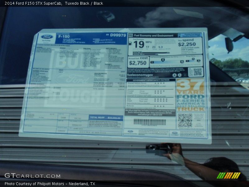Tuxedo Black / Black 2014 Ford F150 STX SuperCab