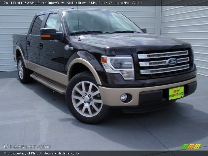 Kodiak Brown / King Ranch Chaparral/Pale Adobe 2014 Ford F150 King Ranch SuperCrew