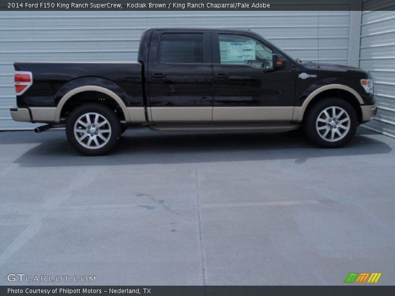 Kodiak Brown / King Ranch Chaparral/Pale Adobe 2014 Ford F150 King Ranch SuperCrew