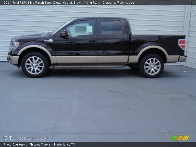 Kodiak Brown / King Ranch Chaparral/Pale Adobe 2014 Ford F150 King Ranch SuperCrew