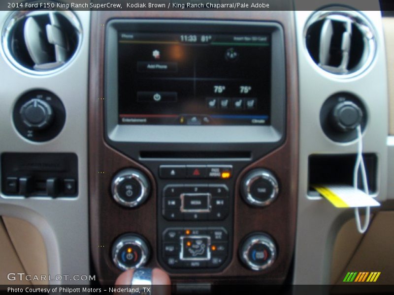 Kodiak Brown / King Ranch Chaparral/Pale Adobe 2014 Ford F150 King Ranch SuperCrew