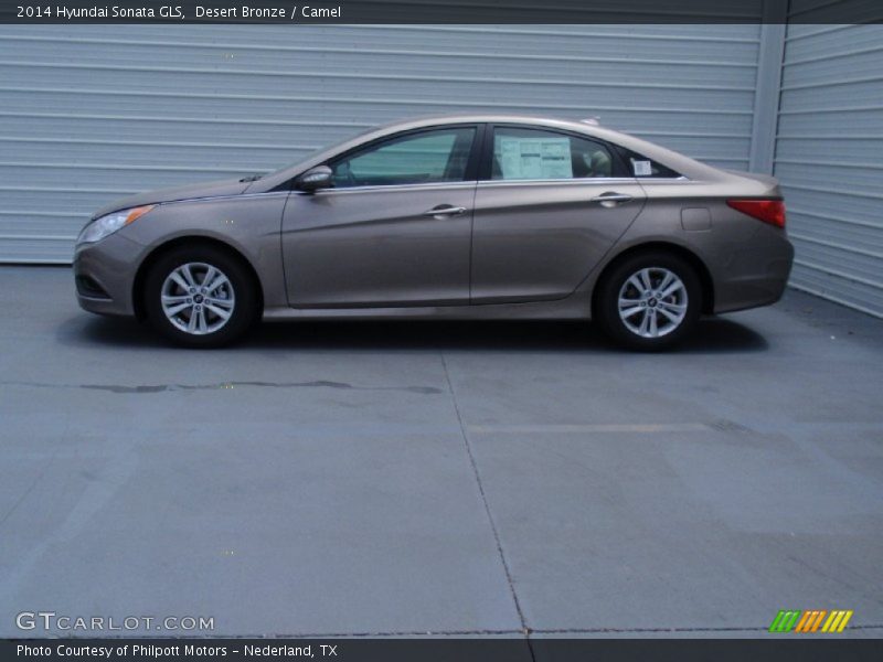 Desert Bronze / Camel 2014 Hyundai Sonata GLS