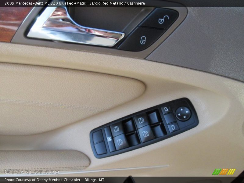 Barolo Red Metallic / Cashmere 2009 Mercedes-Benz ML 320 BlueTec 4Matic