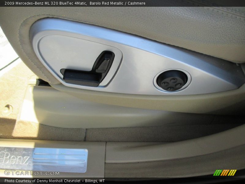 Barolo Red Metallic / Cashmere 2009 Mercedes-Benz ML 320 BlueTec 4Matic