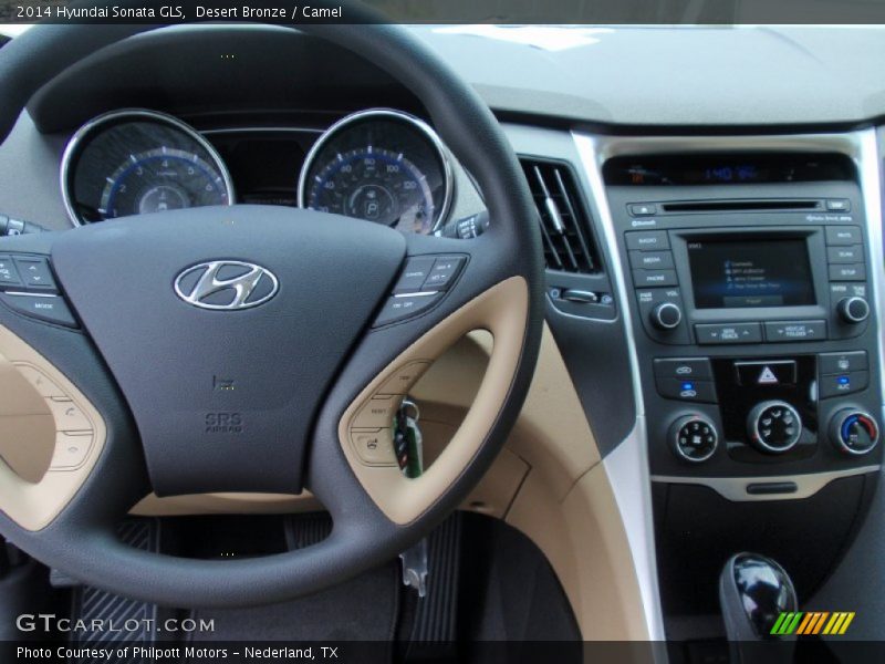 Desert Bronze / Camel 2014 Hyundai Sonata GLS