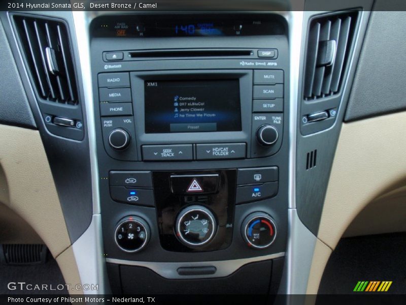 Desert Bronze / Camel 2014 Hyundai Sonata GLS