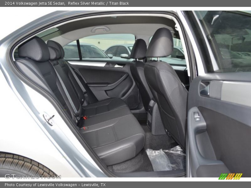 Reflex Silver Metallic / Titan Black 2014 Volkswagen Jetta SE Sedan