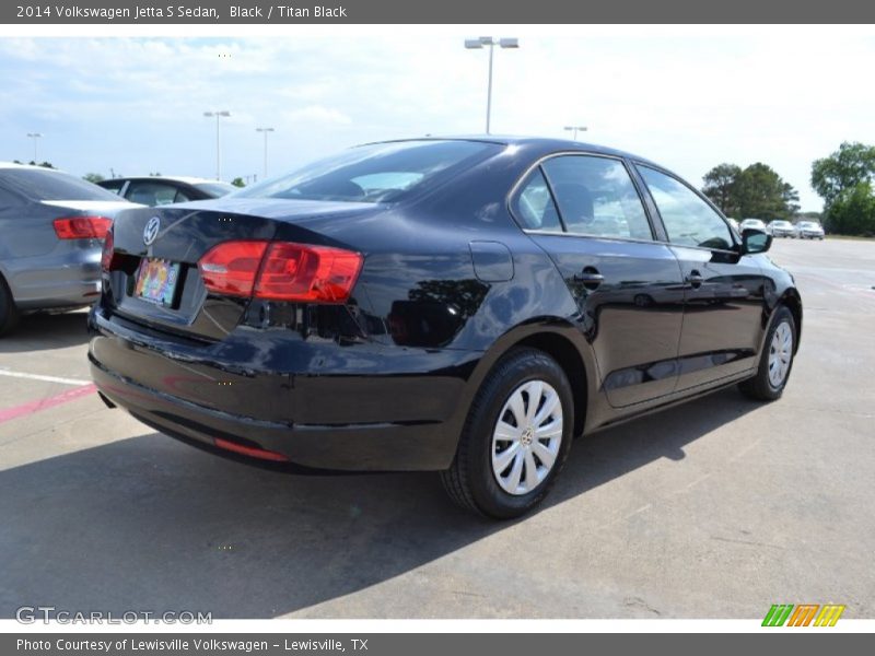 Black / Titan Black 2014 Volkswagen Jetta S Sedan
