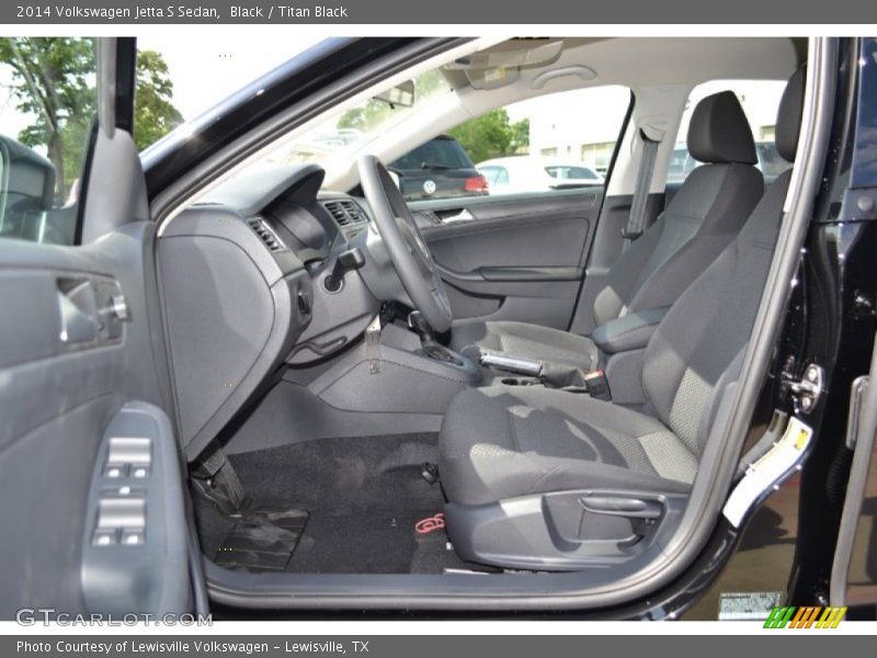 Black / Titan Black 2014 Volkswagen Jetta S Sedan