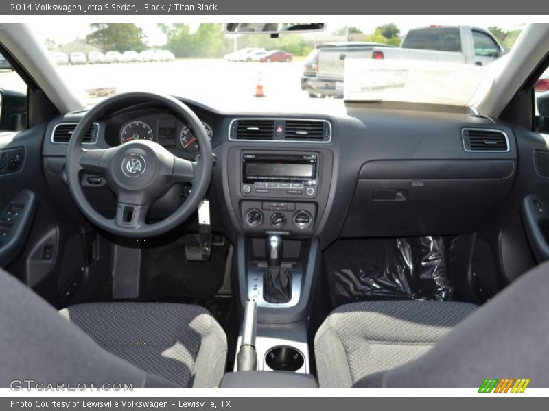 Black / Titan Black 2014 Volkswagen Jetta S Sedan