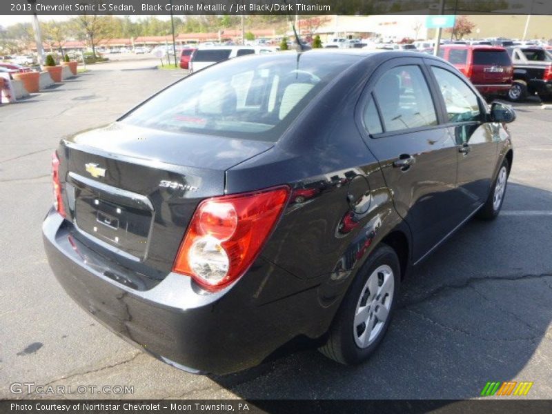 Black Granite Metallic / Jet Black/Dark Titanium 2013 Chevrolet Sonic LS Sedan