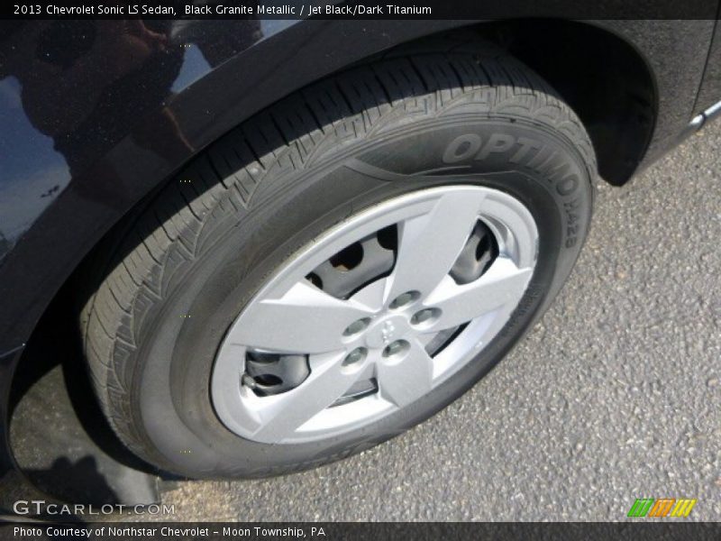 Black Granite Metallic / Jet Black/Dark Titanium 2013 Chevrolet Sonic LS Sedan