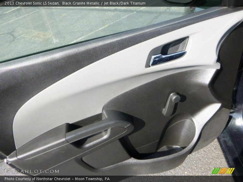 Black Granite Metallic / Jet Black/Dark Titanium 2013 Chevrolet Sonic LS Sedan